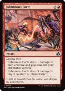 Fulminous Forte (foil) - Reality Fracture