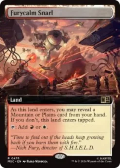 Furycalm Snarl (extended art) - Marvel Super Heroes Commander Varianten
