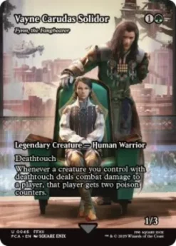 Fynn, the Fangbearer (foil) (showcase) - Final Fantasy Through the Ages
