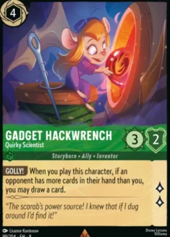 Gadget Hackwrench, Quirky Scientist - Reign of Jafar