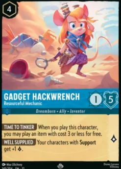 Gadget Hackwrench, Resourceful Mechanic (foil) - Wilds Unknown