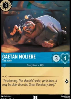 Gaetan Moliere, The Mole (foil) - Archazia's island