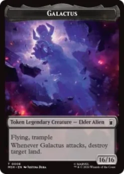 Galactus token (foil) (16/16) - Marvel Super Heroes