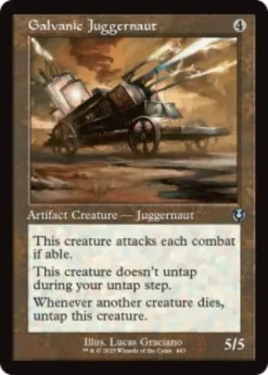 Galvanic Juggernaut (showcase) - Innistrad Remastered Varianten