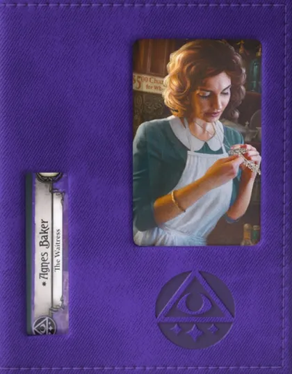 Gamegenic Arkham Horror - Investigator Deck Tome: Mystic Purple