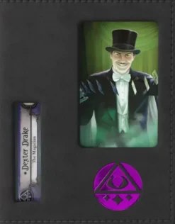 Gamegenic Arkham Horror: The Card Game - Investigator Deck Tome: Mystic Purple (New Edition)