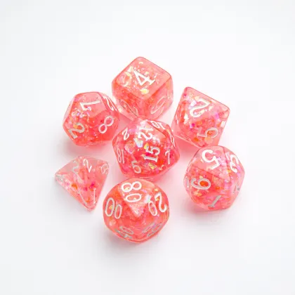 Gamegenic - Candy-like Series RPG Dice Set: Peach (7 stuks)
