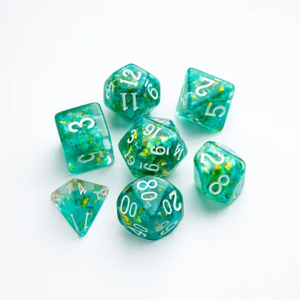 Gamegenic - Candy-like Series RPG Dice Set: Mint (7 stuks)