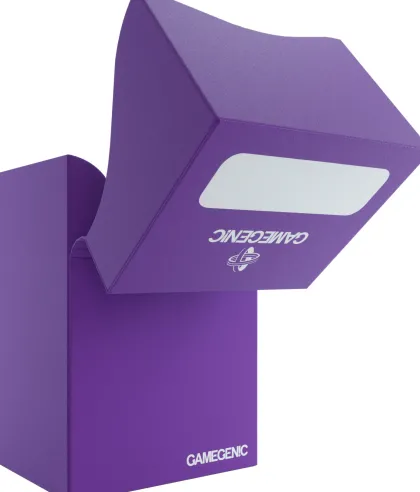 Gamegenic Deckbox Deck Holder 80+ Purple