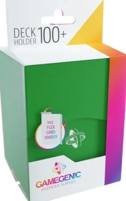 Gamegenic Deckbox Deck Holder 100+ Green