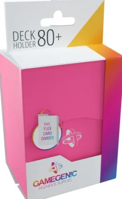 Gamegenic Deckbox Deck Holder 80+ Pink