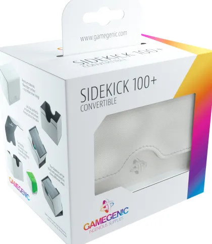 Gamegenic Deckbox Sidekick 100+ Convertible White