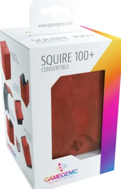 Gamegenic Deckbox Squire 100+ Convertible Red