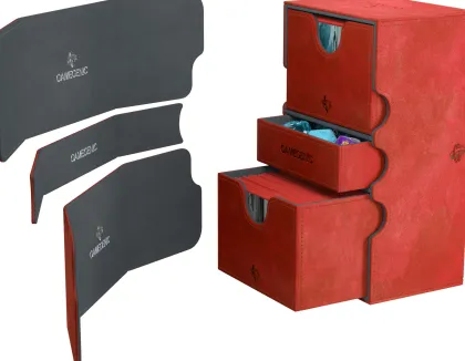Gamegenic Deckbox Stronghold 200+ Convertible Red