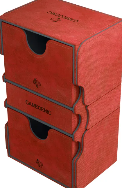 Gamegenic Deckbox Stronghold 200+ Convertible Red
