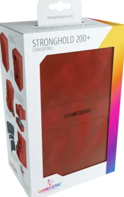 Gamegenic Deckbox Stronghold 200+ Convertible Red