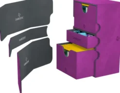 Gamegenic Deckbox Stronghold 200+ Convertible Purple