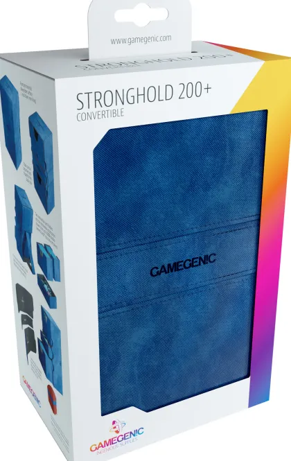 Gamegenic Deckbox Stronghold 200+ Convertible Blue