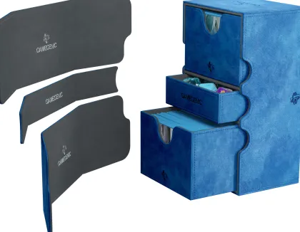 Gamegenic Deckbox Stronghold 200+ Convertible Blue
