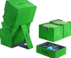 Gamegenic Deckbox Stronghold 200+ Convertible Green