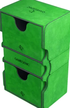 Gamegenic Deckbox Stronghold 200+ Convertible Green