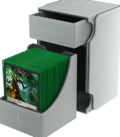 Gamegenic Deckbox Watchtower 100+ Convertible White