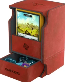 Gamegenic Deckbox Watchtower 100+ Convertible Red