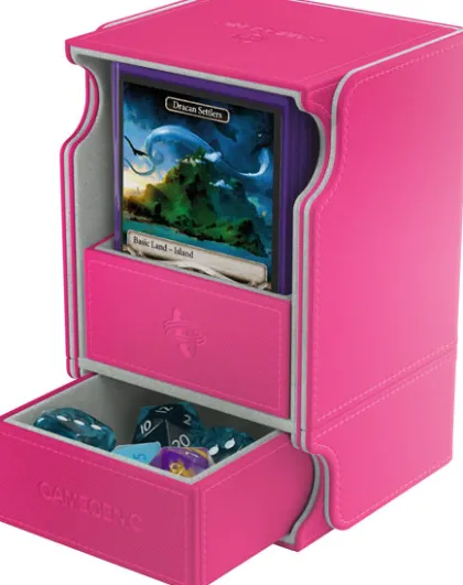 Gamegenic Deckbox Watchtower 100+ Convertible Pink