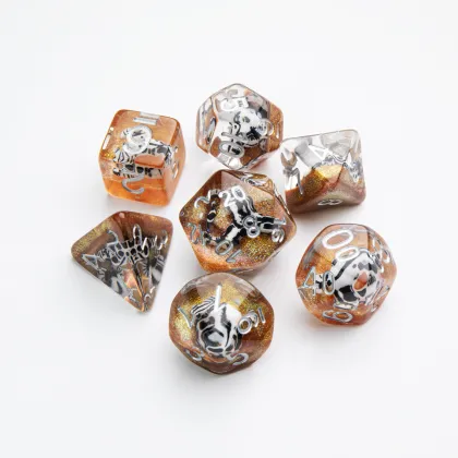 Gamegenic - Embraced Series RPG Dice Set: Death Valley (7 stuks)