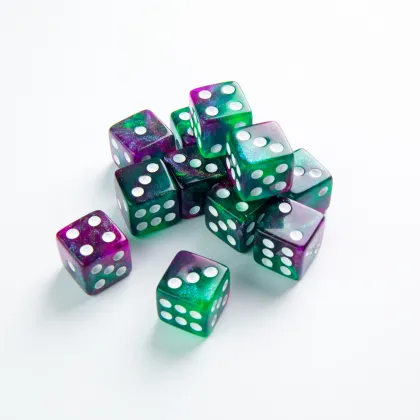 Gamegenic - Galaxy Series D6 Dice Set: Aurora (36 stuks)