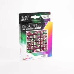 Gamegenic - Galaxy Series D6 Dice Set: Aurora (36 stuks)