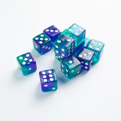 Gamegenic - Galaxy Series D6 Dice Set: Neptune (36 stuks)