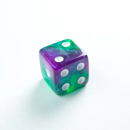 Gamegenic - Galaxy Series D6 Dice Set: Aurora (12 stuks)
