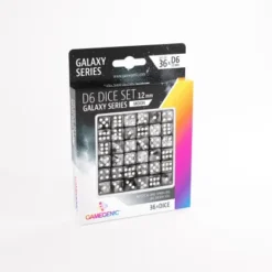 Gamegenic - Galaxy Series D6 Dice Set: Moon (36 stuks)