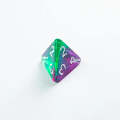 Gamegenic - Galaxy Series RPG Dice Set: Aurora (7 stuks)