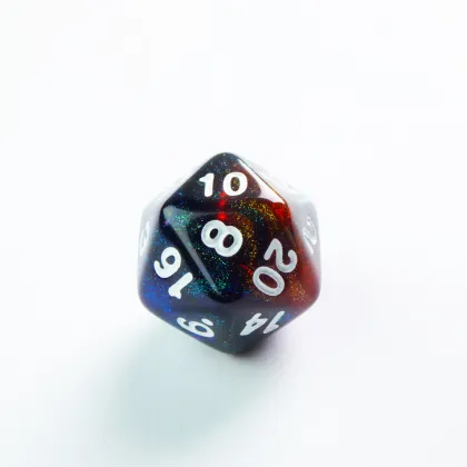 Gamegenic - Galaxy Series RPG Dice Set: Mars (7 stuks)