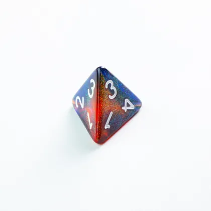 Gamegenic - Galaxy Series RPG Dice Set: Mars (7 stuks)