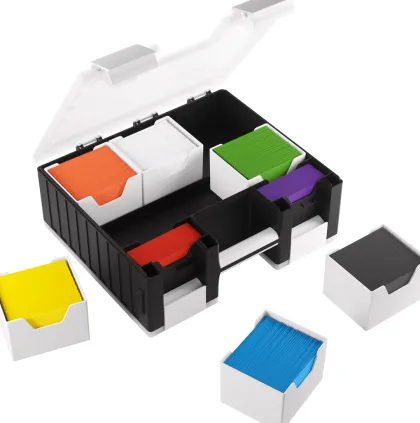 Gamegenic - Game Castle: Black/White/Clear