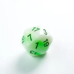 Gamegenic - Glow Series RPG Dice Set: Venom Stones (7 stuks)