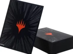 Gamegenic Magic: The Gathering - Premium Art Sleeves: Marvel Super Heroes - Double Sleeving Pack: Comic Burst Black (105 stuks)