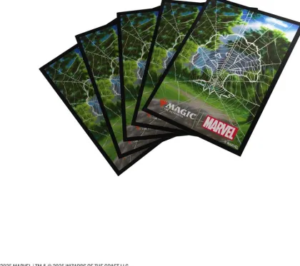 Gamegenic Magic: The Gathering - Prime Art Sleeves: Marvel's Spider-Man - Forest (100 stuks)