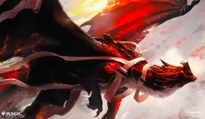 Gamegenic Magic: The Gathering - Shiny Playmat: Secrets of Strixhaven - Lorehold, The Historian