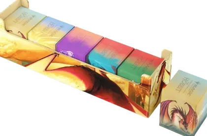 Gamegenic Magic: The Gathering - Dungeon S 550+ Convertible Deckbox: The Hobbit - Smaug, the Golden