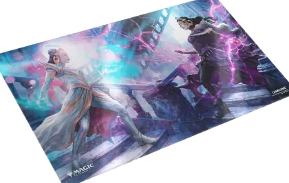 Gamegenic - Magic: The Gathering - Shiny Playmat: Reality Fracture - Liliana, Devoted Healer / Callous Necromancer
