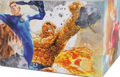 Gamegenic Magic: The Gathering - Soft Crate 100+ XL: Marvel Super Heroes - The Fantastic Four / Go Nuts!