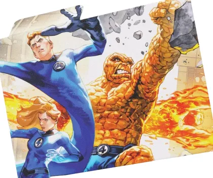 Gamegenic Magic: The Gathering - Soft Crate 100+ XL: Marvel Super Heroes - The Fantastic Four / Go Nuts!