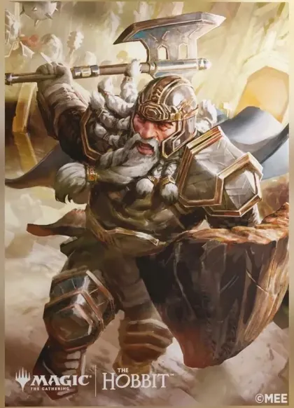 Gamegenic Magic: The Gathering - Premium Art Sleeves: The Hobbit - Thorin, Mountain-king (105 stuks)