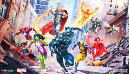 Gamegenic Magic: The Gathering - Shiny Playmat: Marvel Super Heroes - Marvel Super Heroes