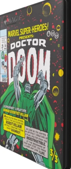 Gamegenic Magic: The Gathering - Zip-Up Album 18-Pocket: Marvel Super Heroes - Doctor Doom