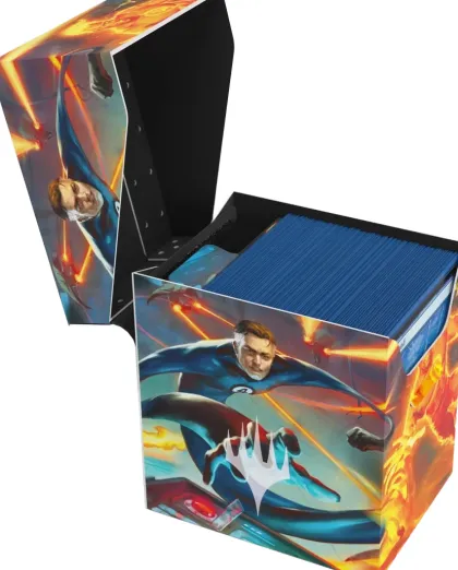 Gamegenic Magic: The Gathering - Soft Dynacrate 100+ XL: Marvel Super Heroes - Fantastic Four Unleashed